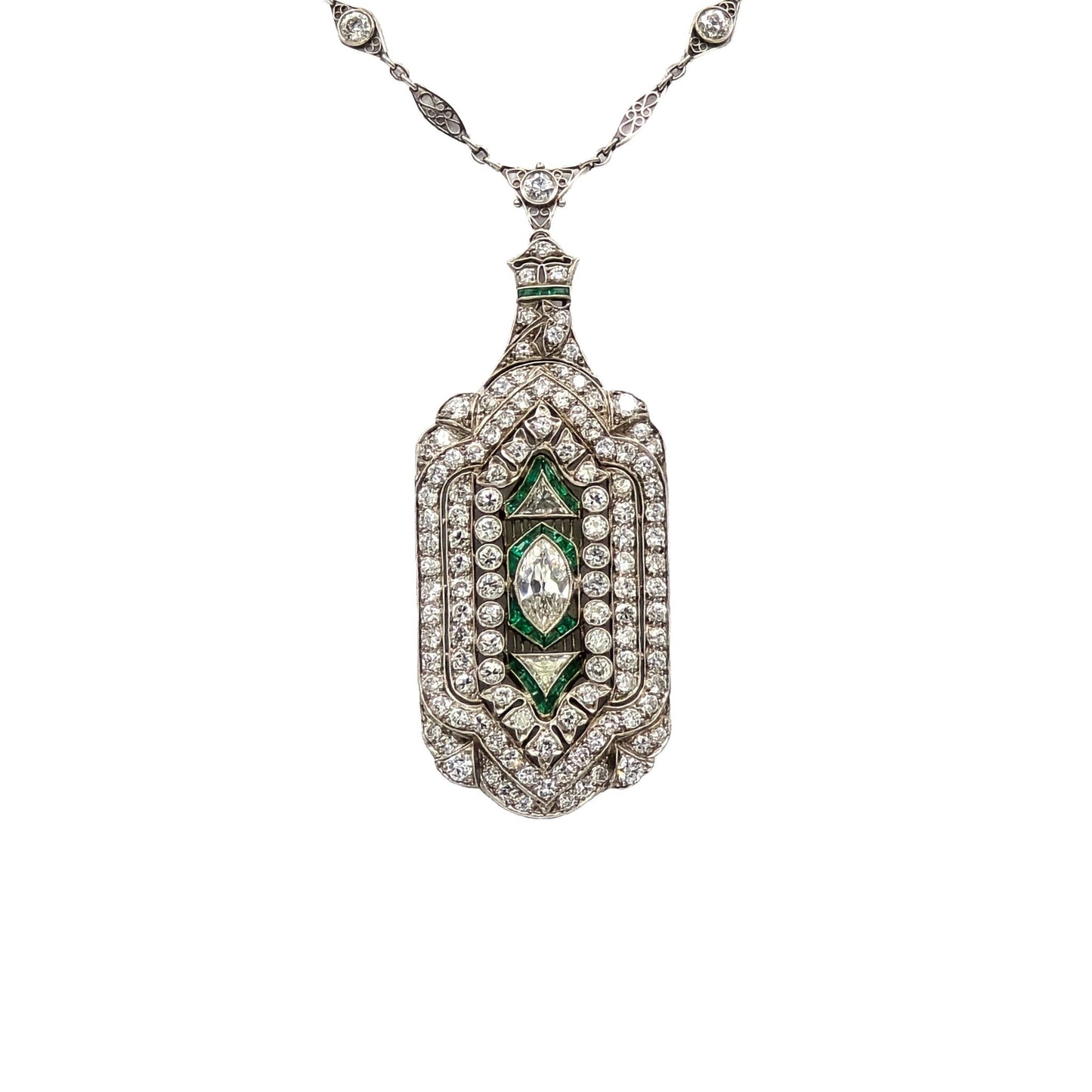 Art Deco Diamond Necklace