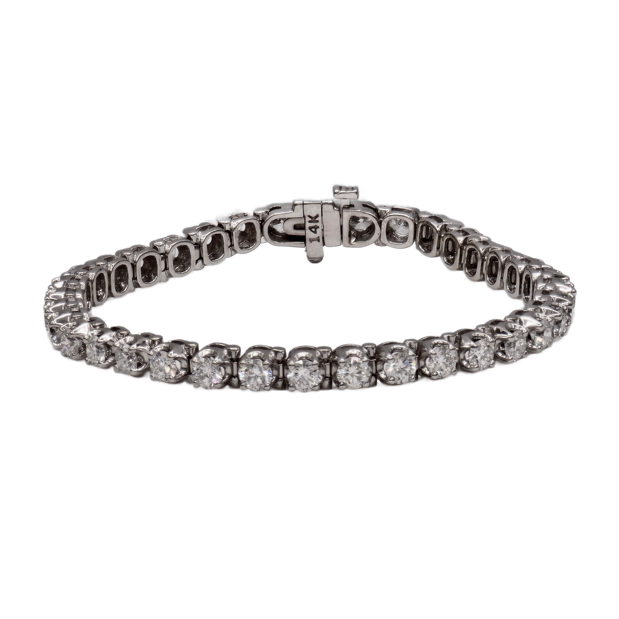 Laurence Vandenborre Fine Jewelry Diamond Tennis Bracelet Small| Laurence  Vandenborre